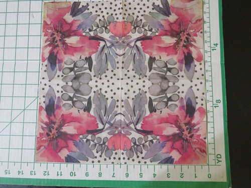 "TRES SERVILLETAS DECORATIVAS DE ALMUERZO para DECOUPAGE ""Elise Floral" - Imagen 3 de 8