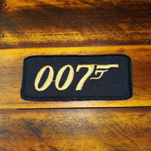 James Bond 007 Aufnäher Bügelbild James Bond 007 Applikation bestickt - Bild 4 von 5