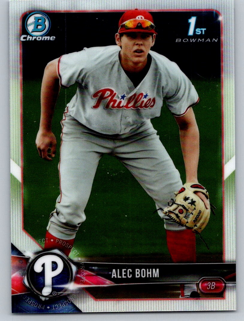 2018 Bowman Draft #BDC-25 Alec Bohm Chrome