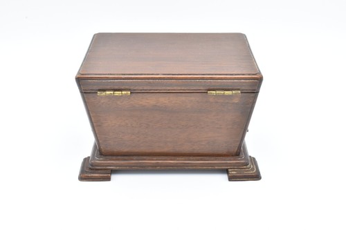 Art Deco Schmuckkästchen Schatulle Eiche Antik - Bild 5 von 7