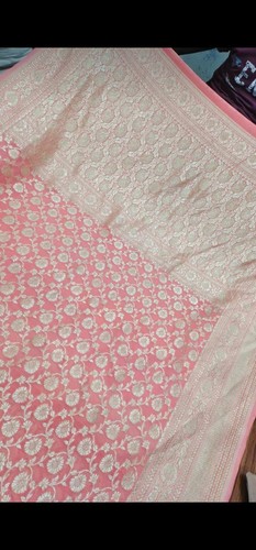 banarasi khaddi Georgette silk saree - Picture 22 of 24