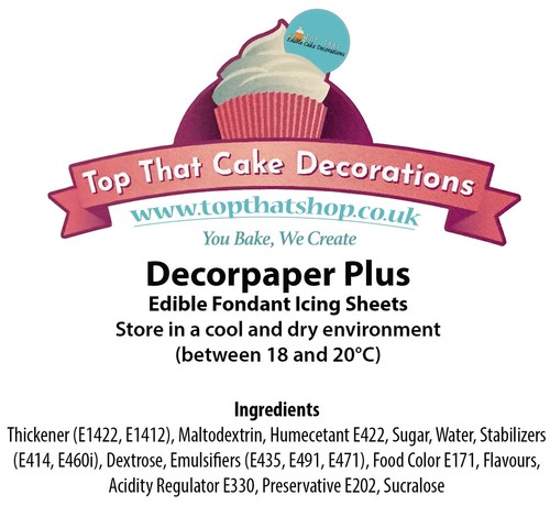 Ghiaccio commestibile Buon Natale simpatico cerchio riccio 7-8" decorazione cake topper - Foto 4 di 9