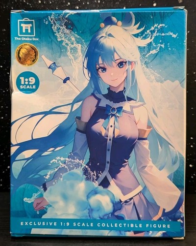 Otaku Box || Useless Goddess || 1:9 Scale Aqua (KonoSuba) Exclusive Figure - Picture 1 of 4