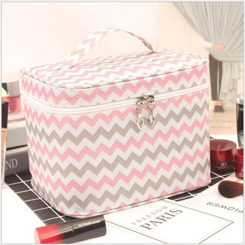 Professional Makeup Organizer Bag Large Cosmetic Case Storage Handle Travel Kit - Picture 11 of 12