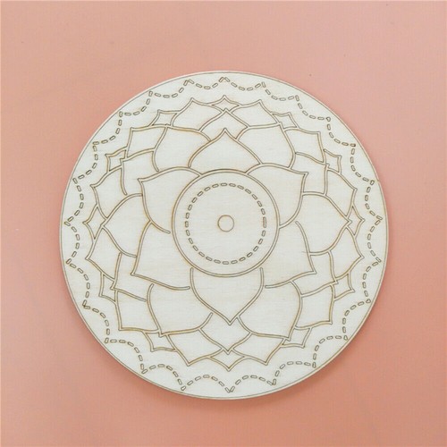 Healing Geometry Sacred Crystal Grid Board Flower Of Life Wall Decoration Wooden - Picture 23 of 24