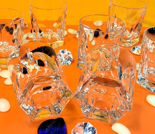 Nachtmann "Alexandra" Whiskey Bourbon Tumbler Diamant Old Fashion Retro TOP rar - Bild 9 von 14