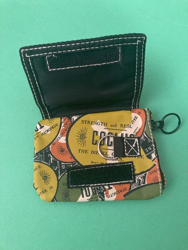 VINTAGE DIESEL WALLET & KEY CHAIN KEYRING 90'S NEW BY DIESEL BRAND - Picture 4 of 5