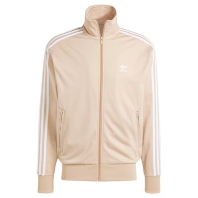 Adidas Adicolor Classics Firebird Track Jacket Tan Peach Men's Size L & XL