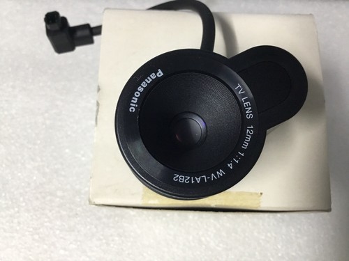 Panasonic WV-LA12B2 TV-Objektiv mit 12 mm fester automatischer Iris 1/2" CS 4 Überwachungskamera NEU - Bild 9 von 13