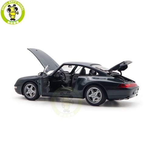 1/18 AUTOart 78134 Porsche 911 993 Carrera Green Metallic Diecast Model Car - Picture 12 of 20