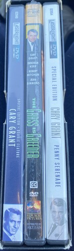 Penny Serenade His Girl Friday Cary Grant on Film Charade DVD 2000 3-Disc New - Picture 3 of 3