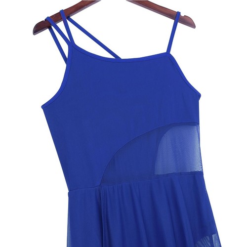 Abito ballerina donna maglia asimmetrico danza balletto lirica body incorporato - Foto 108 di 125