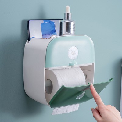 Tissue Boxes Holder Abs Paper Towel Storage Container Restroom Accessories Smart Tissue Boxes Holder Abs Paper Towel, Paper Towel Roll Storage Container