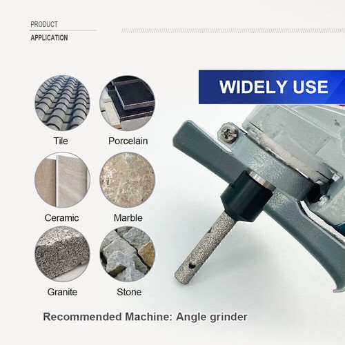 20mm Diamond Finger Bits Milling Ceramic Tile Angle Grinder Hole Saw Cutter - Picture 4 of 8