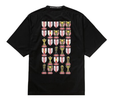 Supreme Jacquard Soccer Jersey ~ Black ~ XL In Hand Ready To Ship 