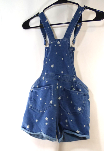 JUSTICE Girls 8 knit star shortall overalls - Picture 3 of 4
