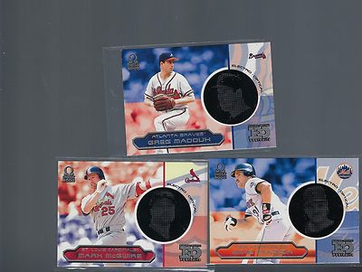 3 DIF 2000 OMEGA ELCTRO-OPTICAL PACIFIC  MIKE PIAZZA MADDUX GREG MCGWIRE MARK