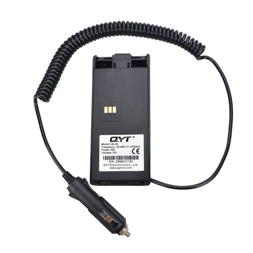 Radio Battery Eliminator For QYT CB-58 CB Citizen Portable Two Way Radio - Picture 2 of 8