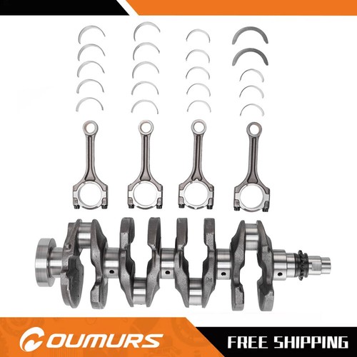 For 2013-2020 HYUNDAI KIA 1.6L Turbo Engine Crankshaft + Con Rods + Bearing Set - Picture 2 of 10