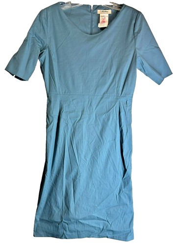 ☆’S Max Mara☆直営店買付☆Scuba Jersey Flare Dress/CELESTE S Max Mara Scuba Jersey Short-Sleeve Stretch Shift Dress