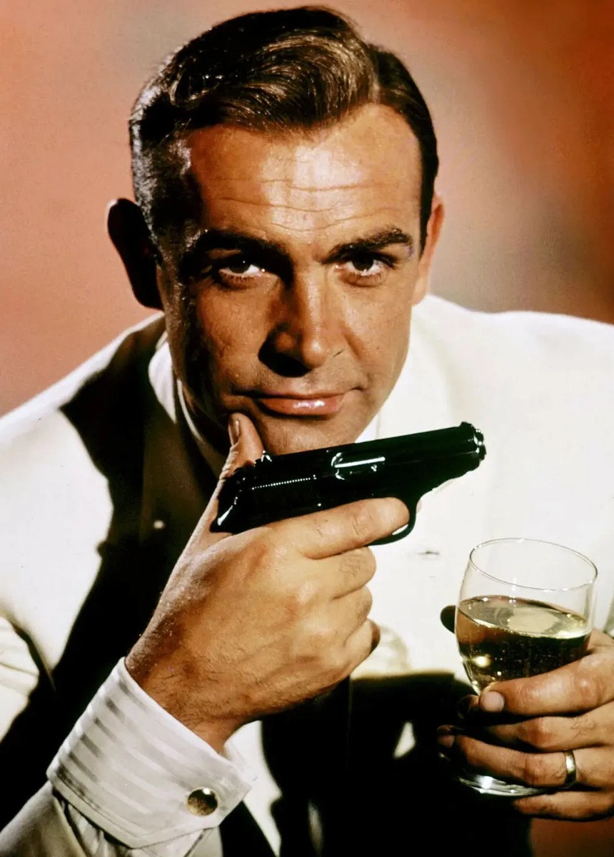 SEAN CONNERY as 007 Spy James Bond Movie Dr. No Publicity Photo 4