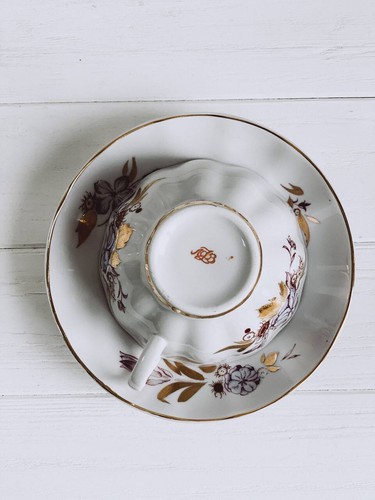 Juego de té de porcelana LFZ Lomonosov para 6 personas vintage soviética URSS CCCP - Imagen 8 de 8