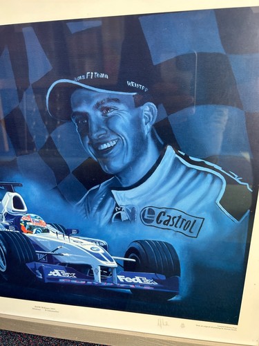 BMW Williams 2002 Montoya & R Schumacher Limited Edition Print 28/500 By A South - Picture 4 of 9