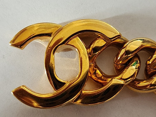 CHANEL CC Turnlock Motiv Gold Kette Armband 96A - Bild 4 von 6
