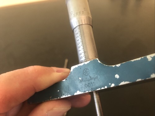 Mitutoyo .001" Grads Depth Micrometer Older Unit with rods - 第 5/9 張圖片