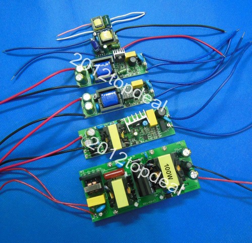 3W 10W 20W 30W 50W 100W High Power LED Driver Supply 85-265V Light Chip Lamp - Picture 2 of 8
