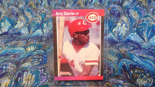 Eric Davis 1989 Donruss #80 Cincinnati Reds BASEBALL CARD N/M - Picture 1 of 2