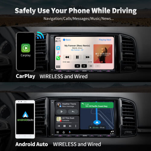 ATOTO A6PF 7" Android Autoradio 2Din con Telecamera posteriore Dab+ Radio 2G+32G - Foto 4 di 15