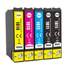 5 Ink Cartridge For Use In Epson XP-30 XP-302 XP-305 XP-312 XP-315 XP-322