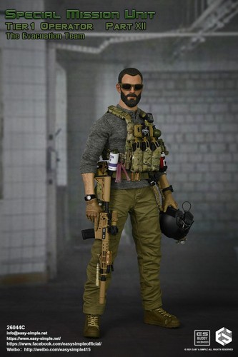 New EASY&SIMPLE ES 1:6 scale 26044C Special Mission Unit The Evacuation Team - Picture 7 of 12