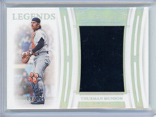 2022 Panini Flawless  Legends Relic #LJM-TM Thurman Munson No 19 of 25