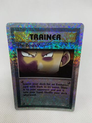 The Boss's Way 105/110 legendäre Sammlung umgekehrte Holo Pokémon-Karte SELTEN - Bild 3 von 10