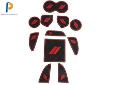 Cup Door Console Liner Accessories Kit for 2015-2022 Dodge Challenger