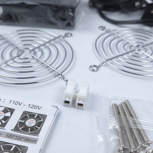 Ventilateur de refroidissement EC 90mm X 25Mm AC 110V 115V 120V 220V 240V - Photo 4/6