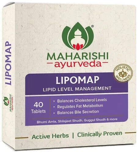 2 x Maharishi Ayurveda LIPOMAP 40 Tablets Each | Free Shipping - Picture 3 of 5