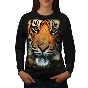 tiger face sweatshirt