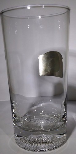 Daytona Beach Florida Souvenir 9 Fl Oz Drinking Glass Sea Life Pewter & Glass FL - Picture 5 of 12