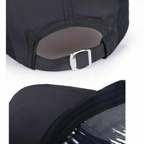 Caps Outdoor Sport Visor Cool Summer Baseball Hat Running Men Mesh Quick-drying - Picture 5 of 20