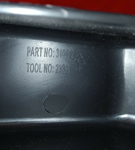 PRO-FORM 10.0 CE MODEL PFEL55911.7 LEFT PEDAL FOOT REST PAD 315752 EXCELLENT - Picture 4 of 4