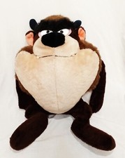 Taz Tasmanian Devil Plush Stuffed Animal 16" Looney Toons Warner Bros 1971