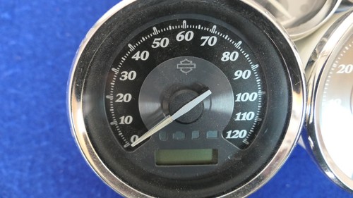 Genuine Harley FLTRX FLHX Road Street Glide TITANIUM Gauge Set 08-13 82k miles - Picture 6 of 19
