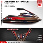 Kungfu Graphics Stickers Kit for Yamaha Personal Watercraft Super Jet Sj700 (For: Yamaha)
