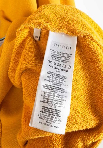 Gucci Men Hoodie Rabbit Men Jumper Sweatshirt Size XXL, S1306 - Picture 8 of 13