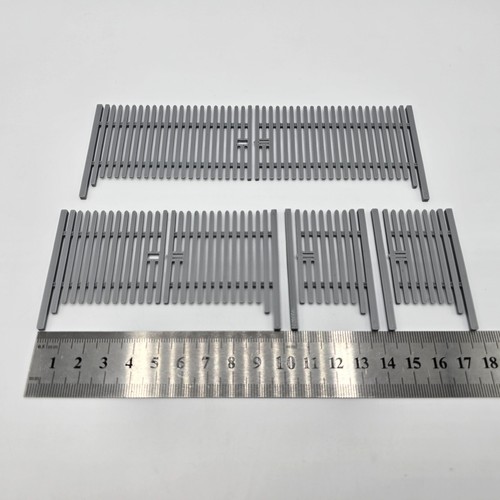 1/43.5 Scale Security Fencing With Gates "Long" "Various Colours" O Gauge - Picture 36 of 46