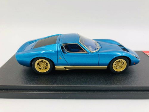 1/43 MR collection Lamborghini Miura SV Met.Blue&Gold Special edition for ROMU - Picture 5 of 12