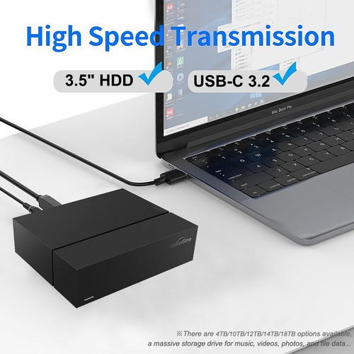 High-Speed Externe Gaming Festplatte - 1TB 4TB 12TB 14TB HDD, USB 3.0 für PS4 PC - Afbeelding 13 van 22